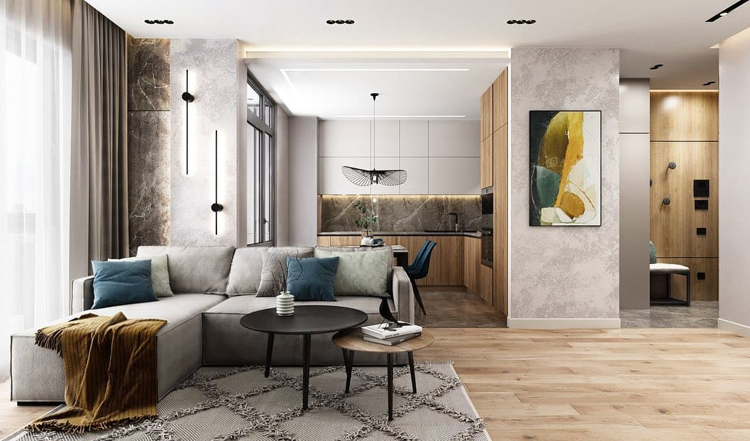 Дизайн кухні-вітальні в сучасному стилі: як створити гармонійний і функціональний простір для життя