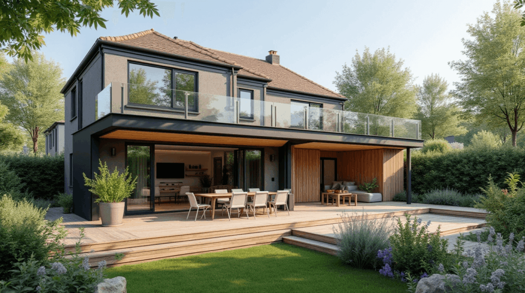 Прибудова тераси до будинку: що потрібно знати перед початком робіт