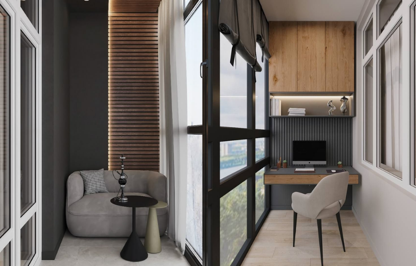 Ремонт балкона: утеплення, обшивка, скління та облаштування